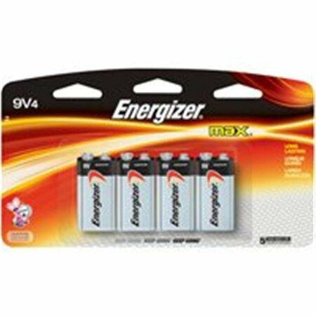 ENERGIZER Battery 522BP-4H  Max Alkaline 9V EN386071